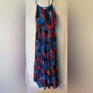 Farm Rio Tiered Macaw Dress